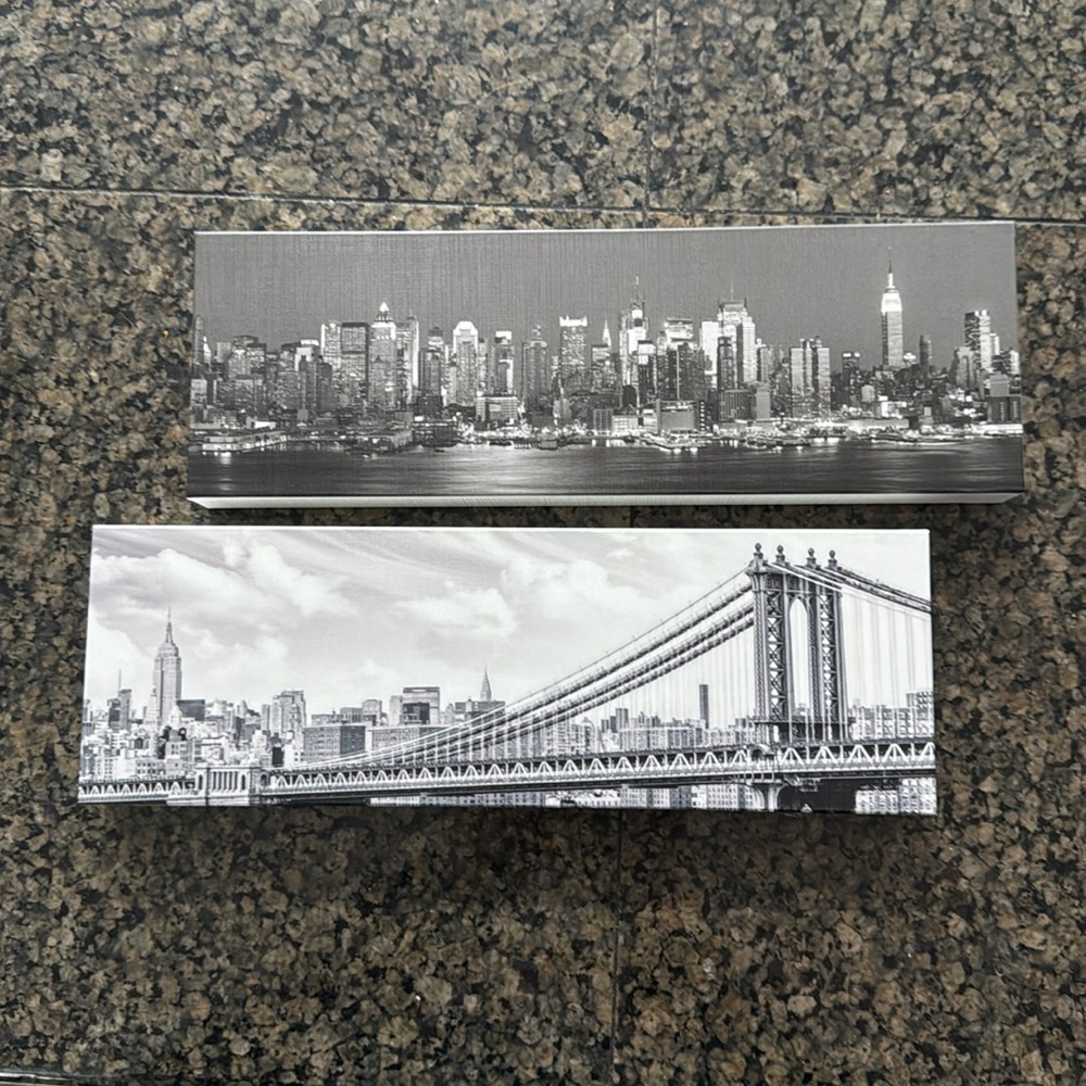 New York City Skyline Canvas Art Set
